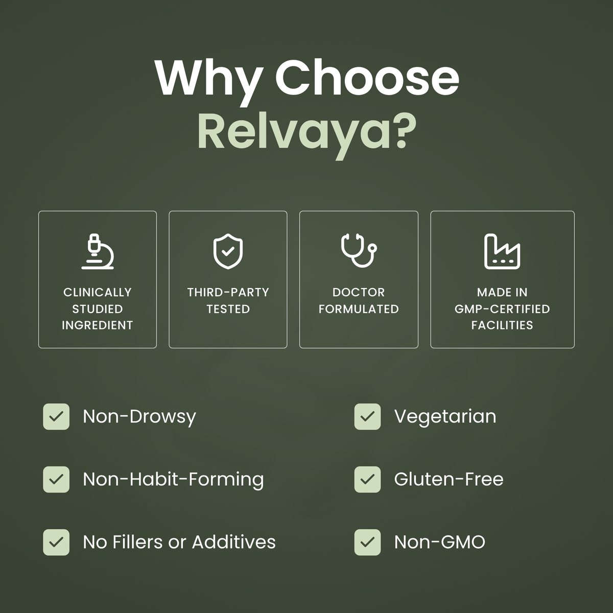 Why Relvaya works: supports the body's own pain off-signal